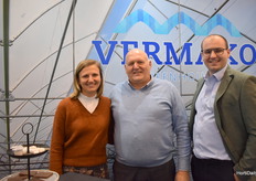 Kim, Jacques and Karl Maes, from the family business Vermako